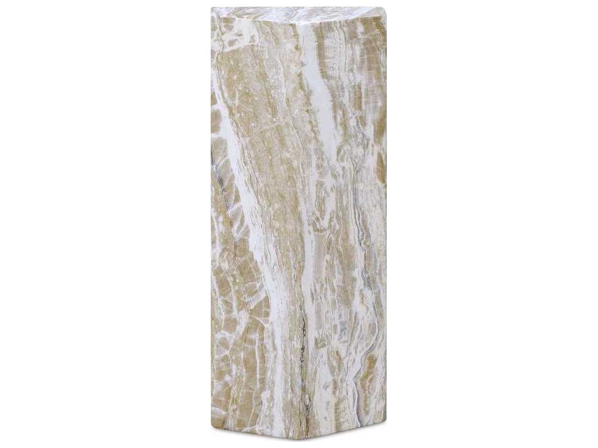 Moe's Home Outdoor Nix Green Concrete End Table