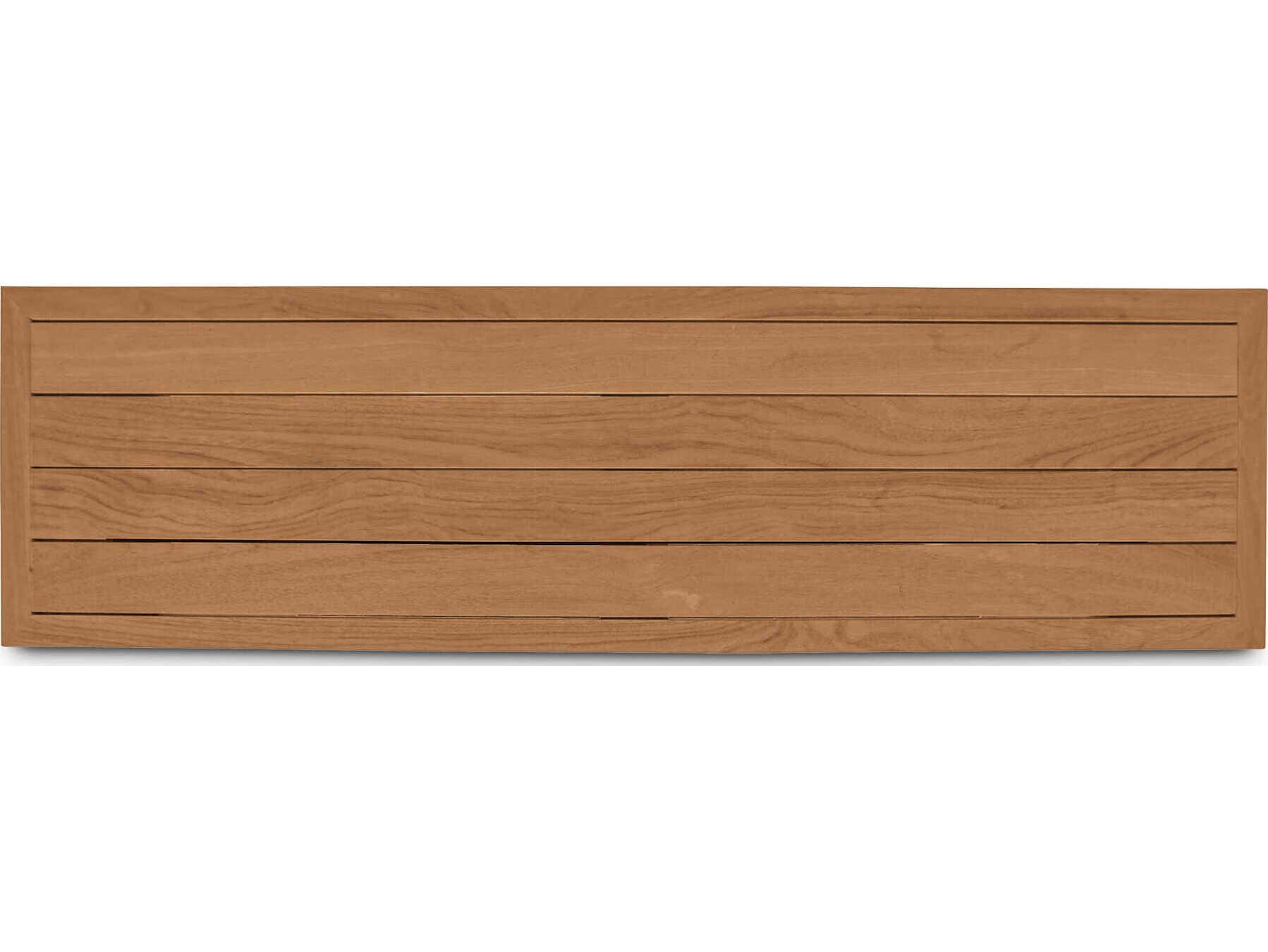 Moe's Home Outdoor Marina Natural Teak Wood Dining Chair