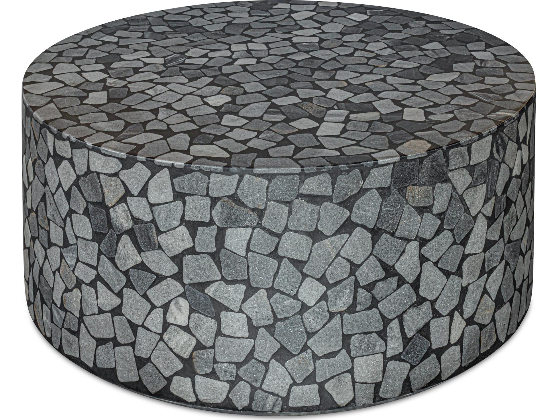 Moe's Home Outdoor Kiri Concrete Round Coffee Table