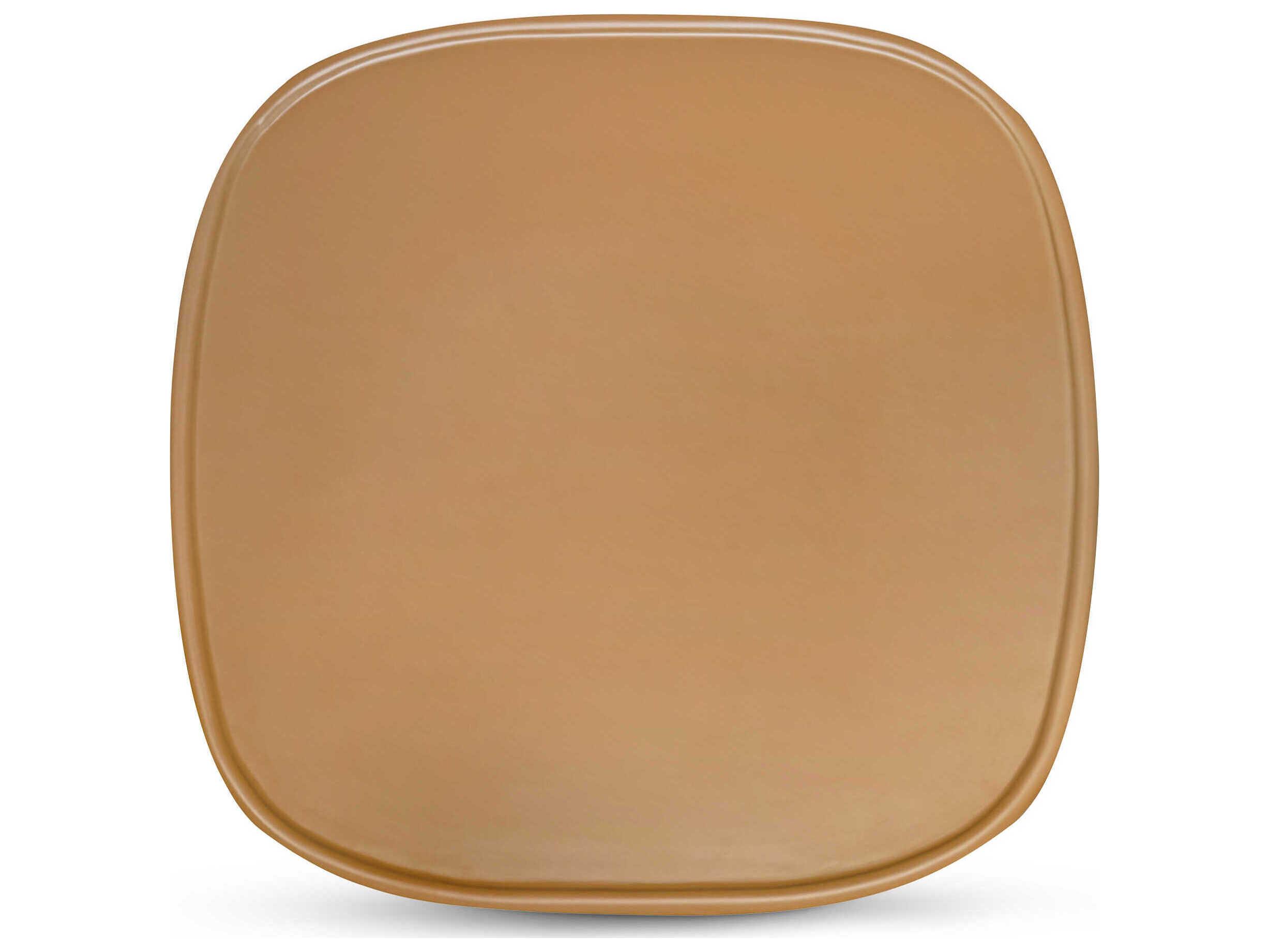 Moe's Home Outdoor Manon Yellow Concrete Square Coffee Table