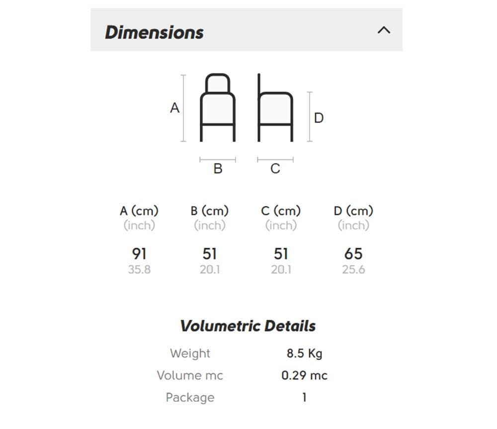 Midj Apelle Leather Counter Stool