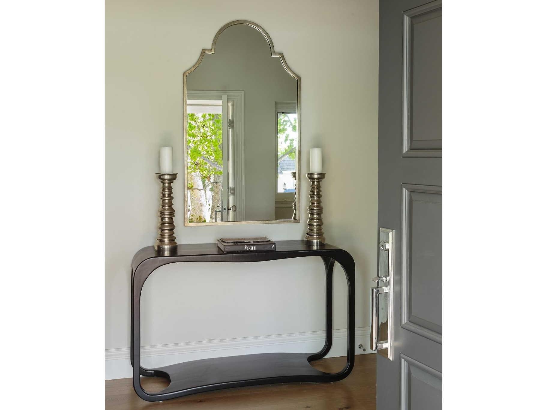 Mirror Home Antiqued Silver Leaf Wall Mirror