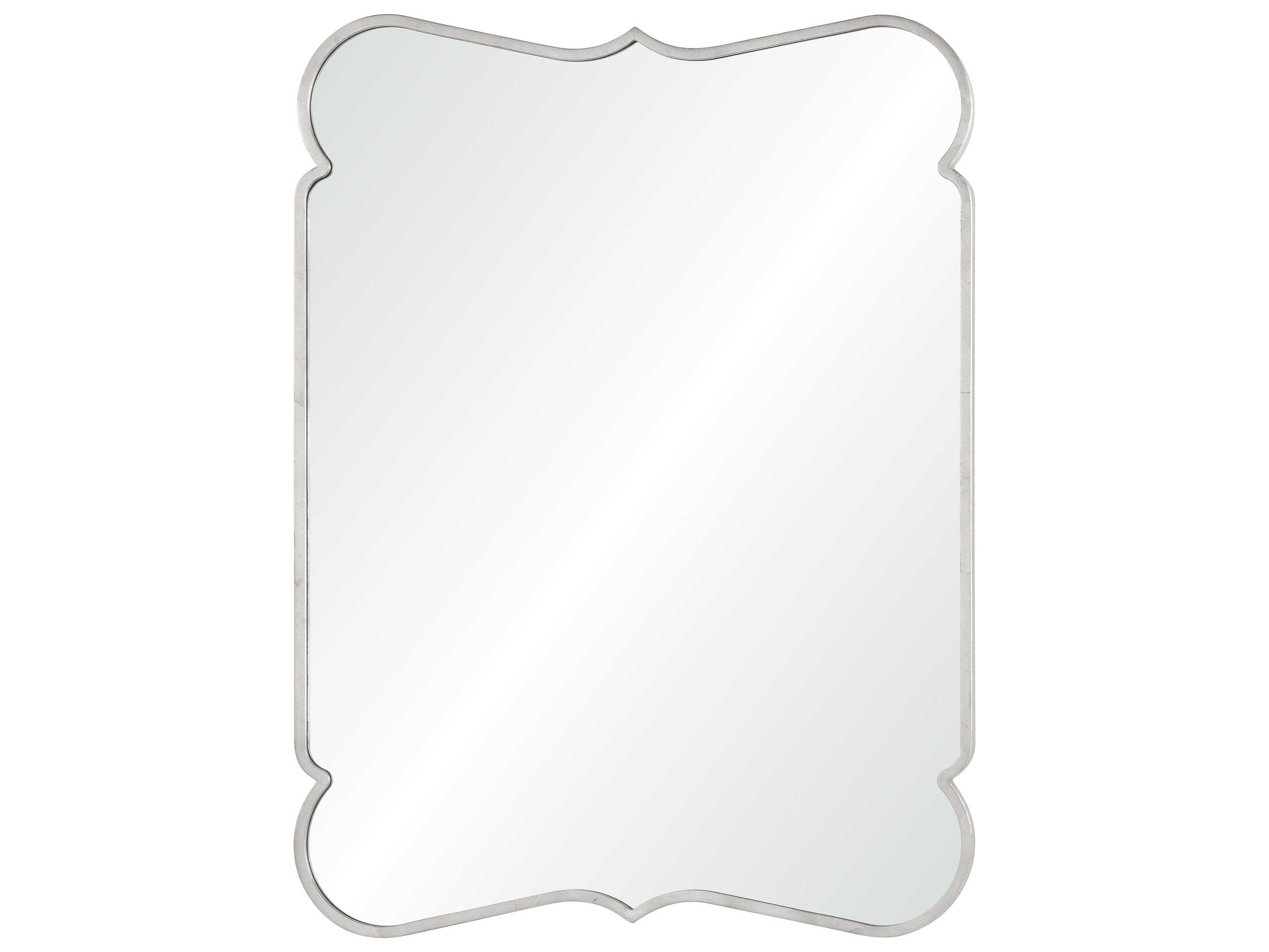 Mirror Home Barclay Butera Antiqued Silver Leaf Wall Mirror