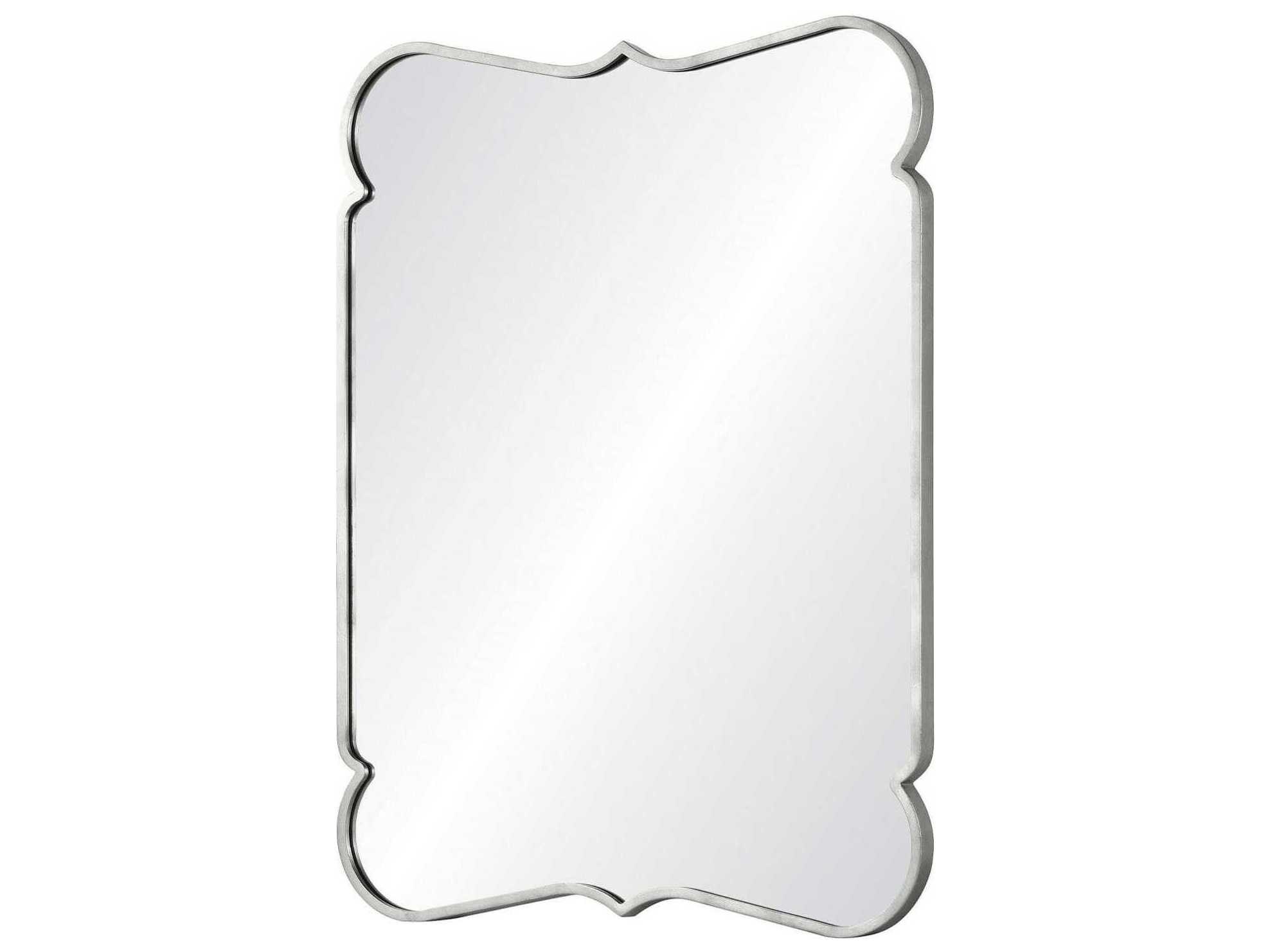 Mirror Home Barclay Butera Antiqued Silver Leaf Wall Mirror