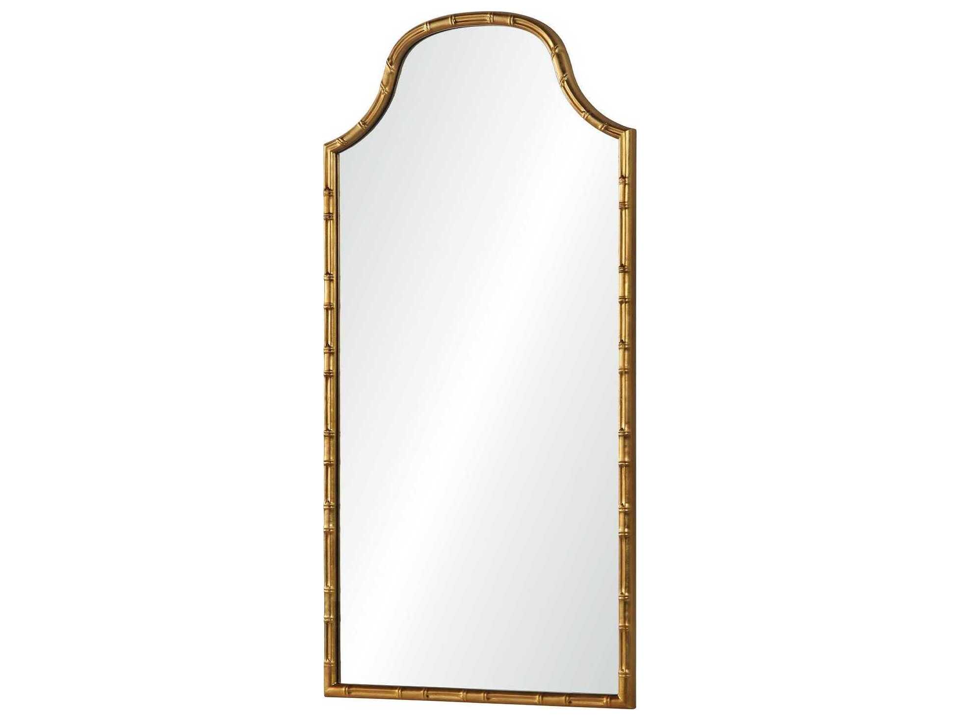 Mirror Home Celerie Kemble Aged Gold Leaf Wall Mirror