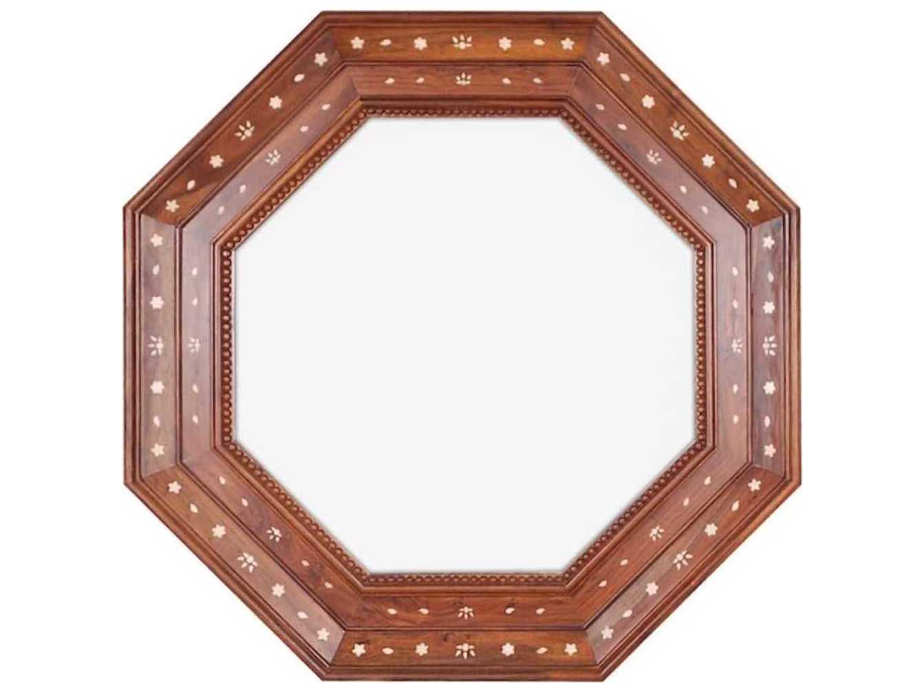 Mirror Home Michael S. Smith Rosewood White Bone Wall Mirror