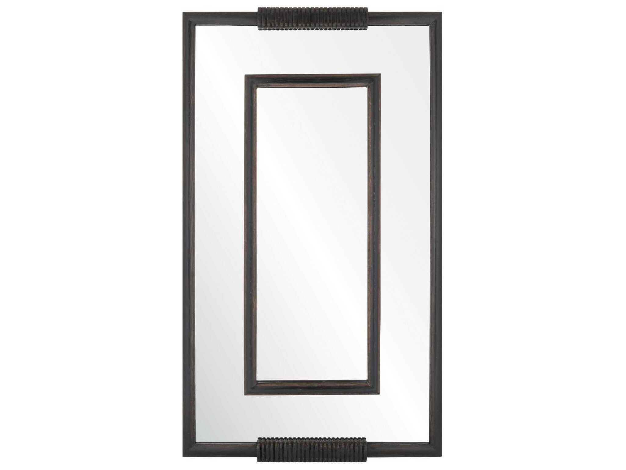 Mirror Home Michael S. Smith Espresso Rectangular Wall Mirror