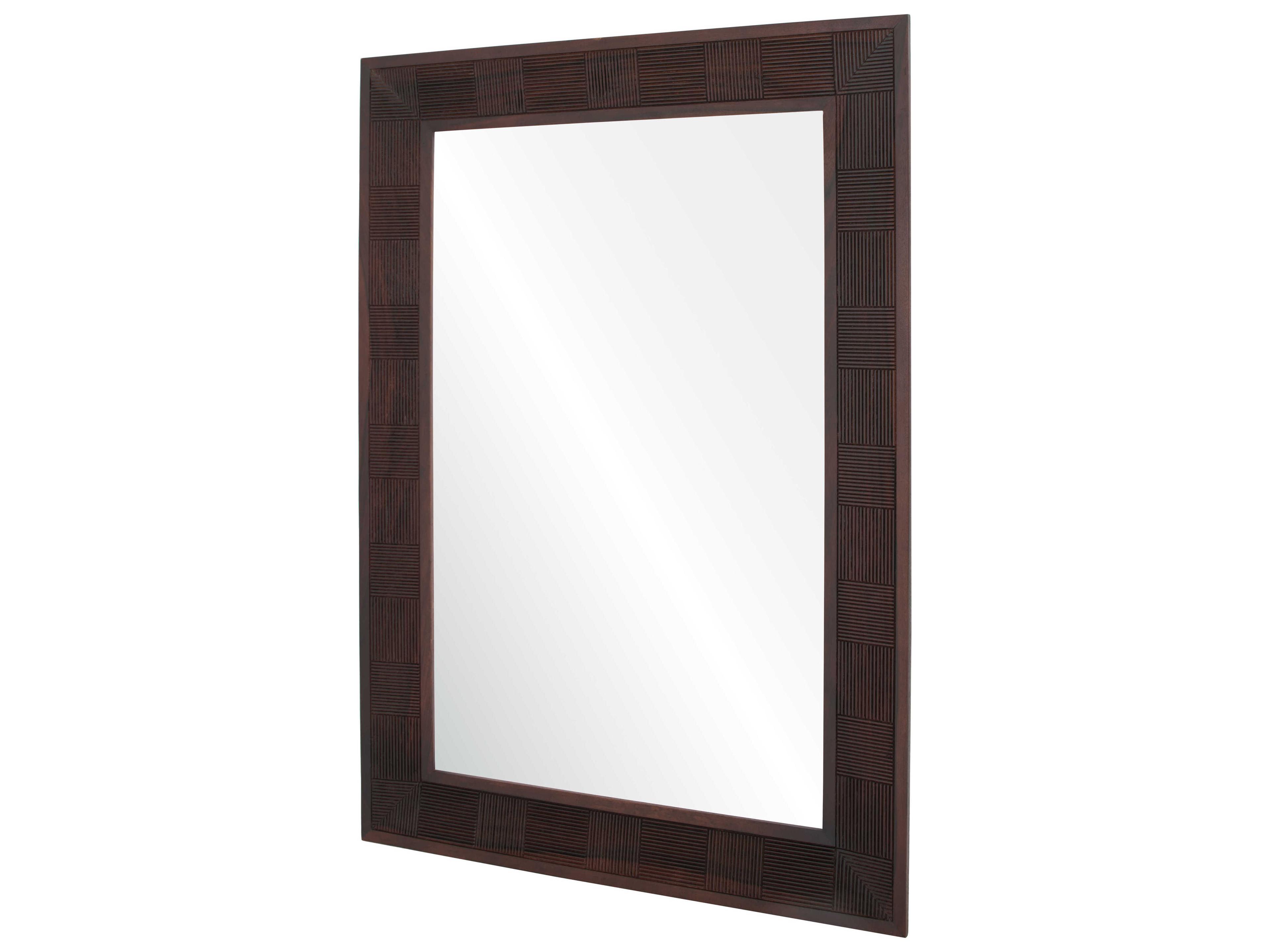 Mirror Home Michael S. Smith Rosewood Rectangular Wall Mirror