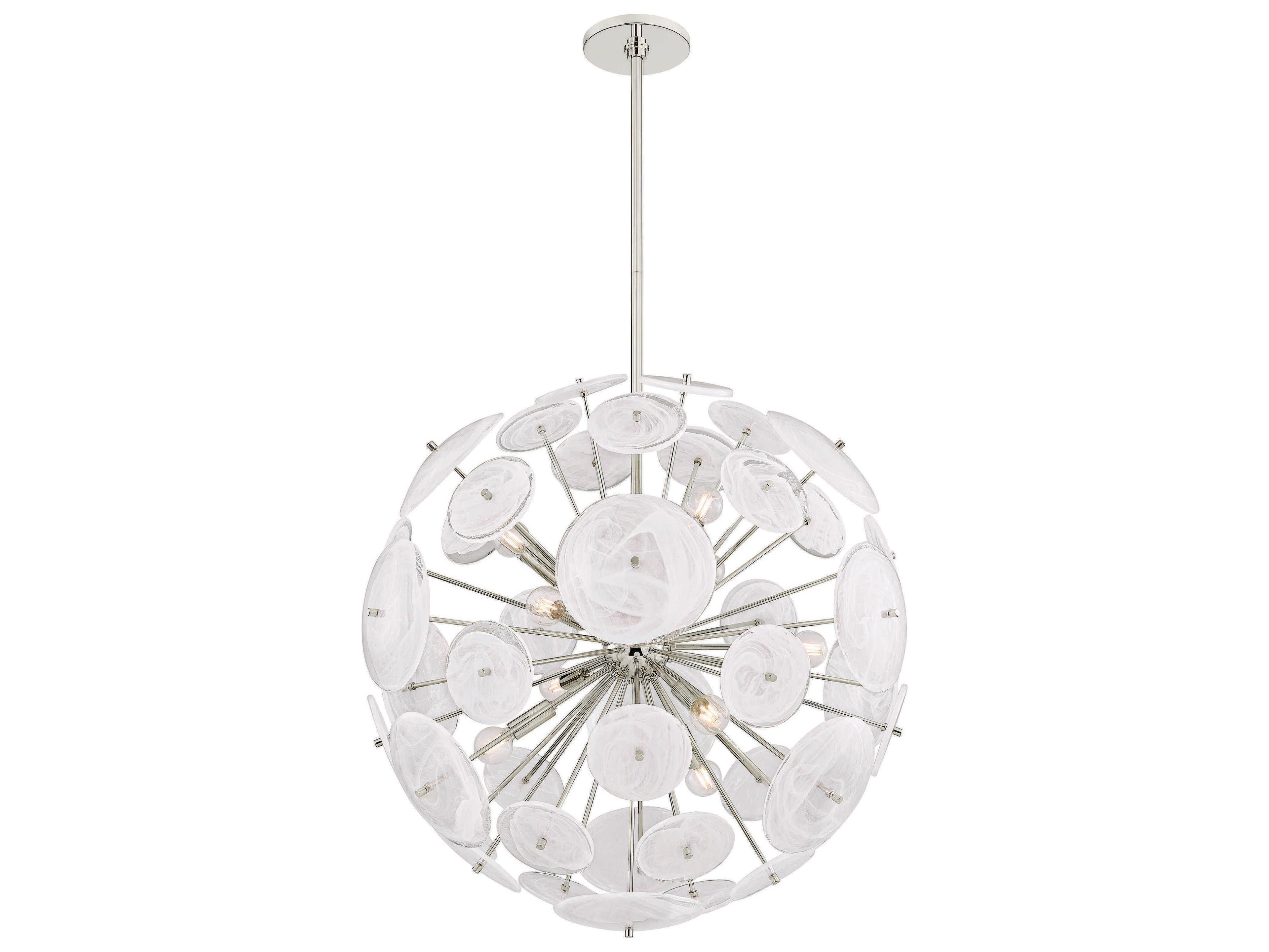 Mitzi Tamara 9-Light Polished Nickel Sputnik Pendant