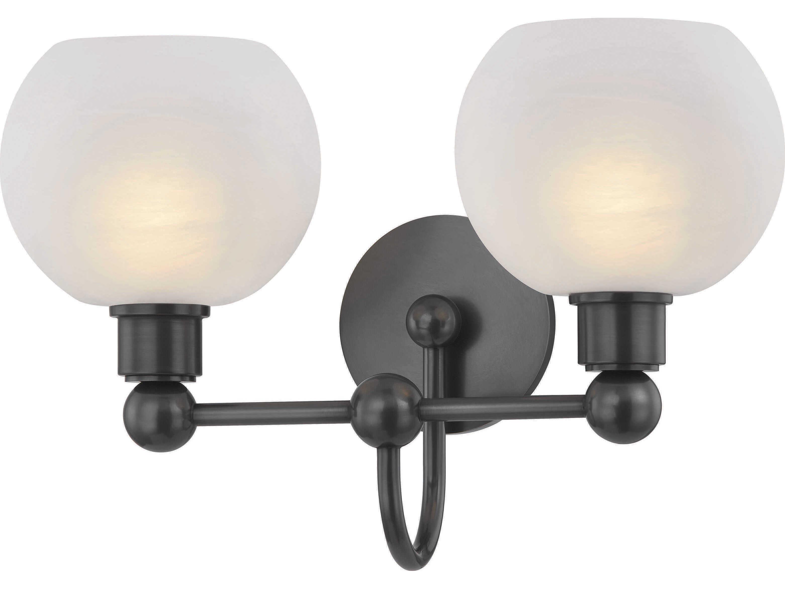 Mitzi Jerica 2-Light Old Bronze Vanity Light