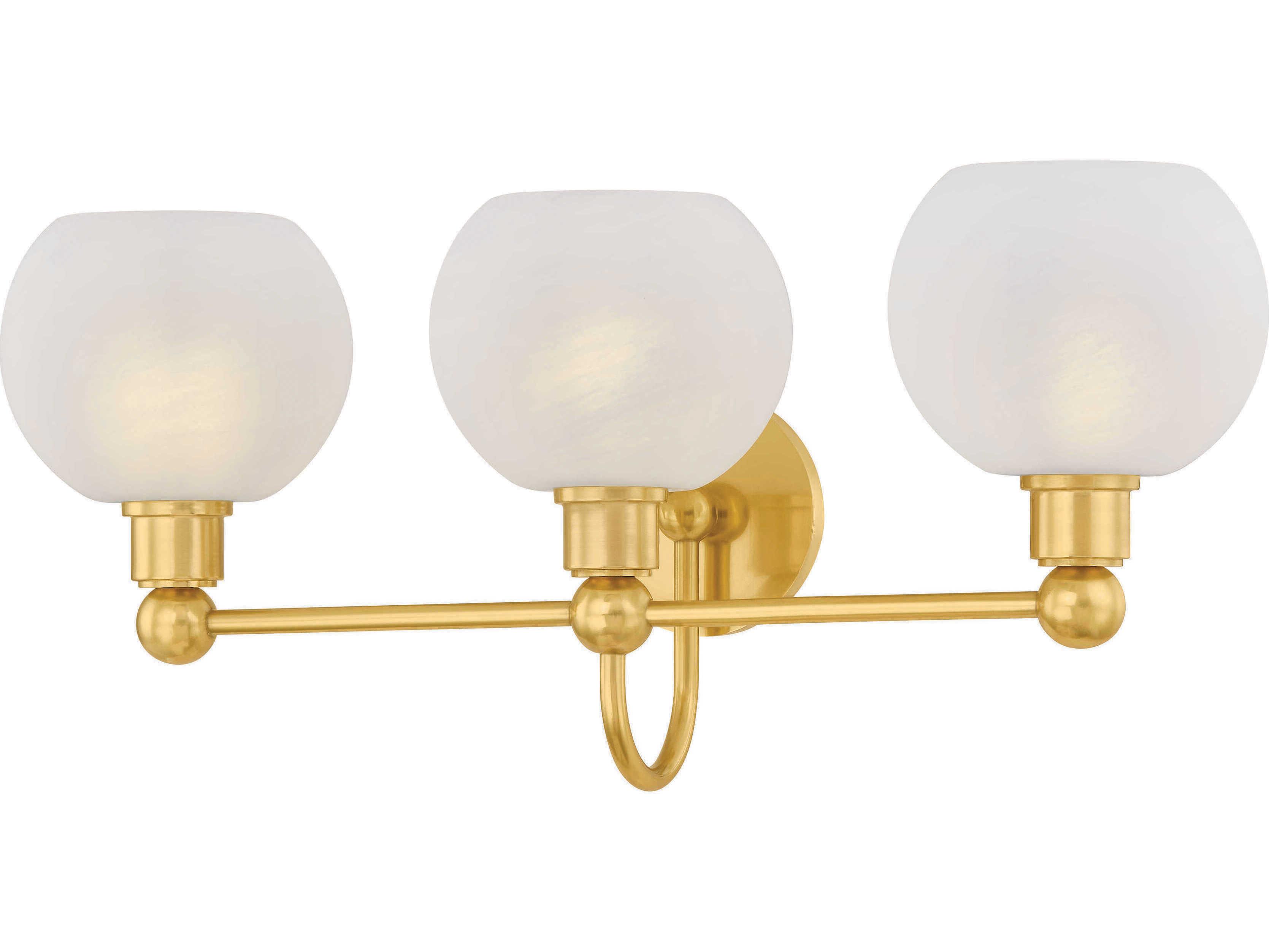 Mitzi Jerica 3-Light Aged Brass Vanity Light