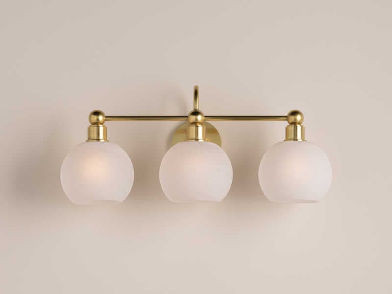 Mitzi Jerica 3-Light Aged Brass Vanity Light
