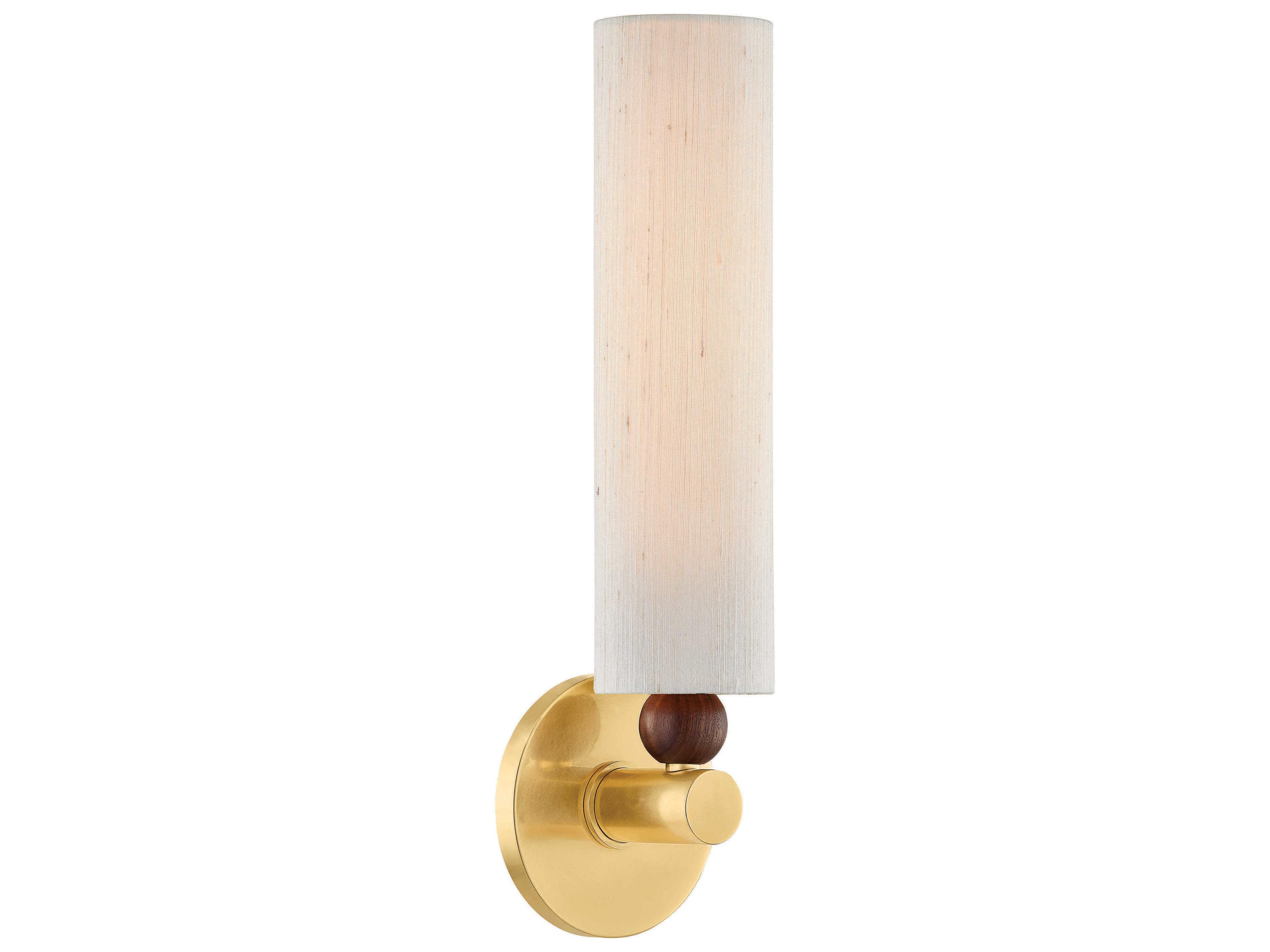 Mitzi Mandy Cheng Reyn 1-Light Aged Brass Wall Sconce
