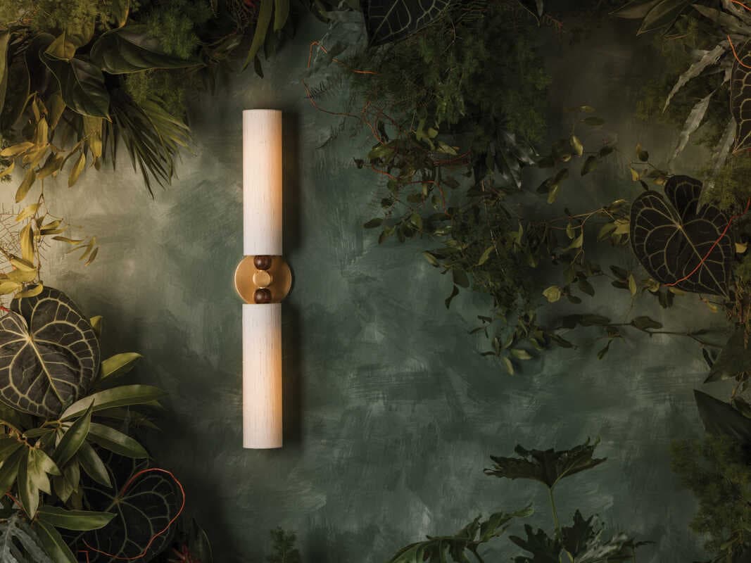 Mitzi Mandy Cheng Reyn 2-Light Aged Brass Wall Sconce