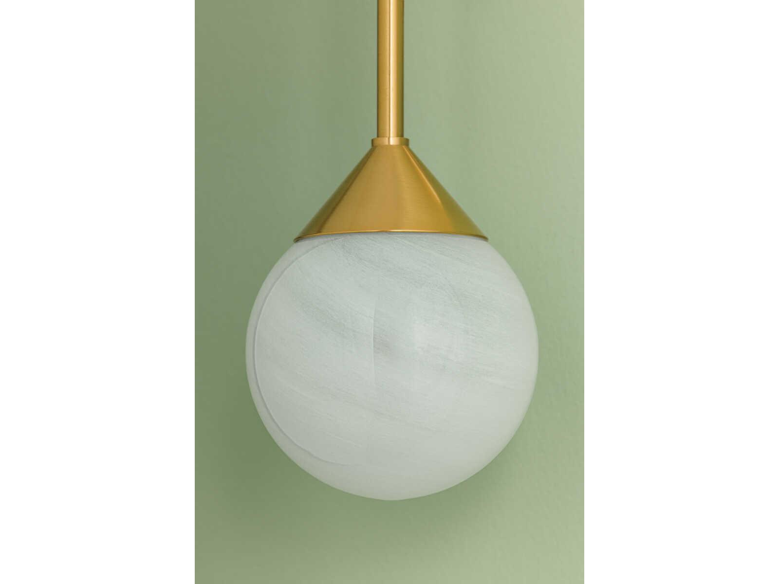 Mitzi Natasha 1-Light Aged Brass Wall Sconce