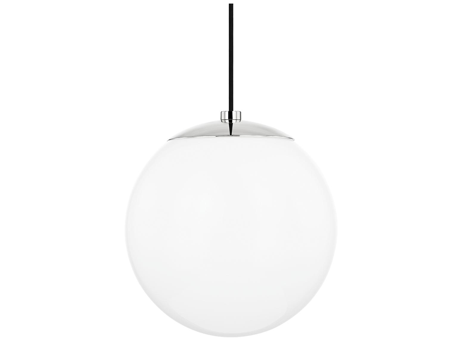 Mitzi Stella 1-Light Polished Nickel Globe Mini Pendant