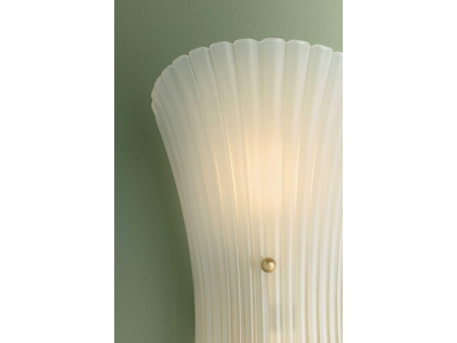 Mitzi Esmae 2-Light Aged Brass Wall Sconce