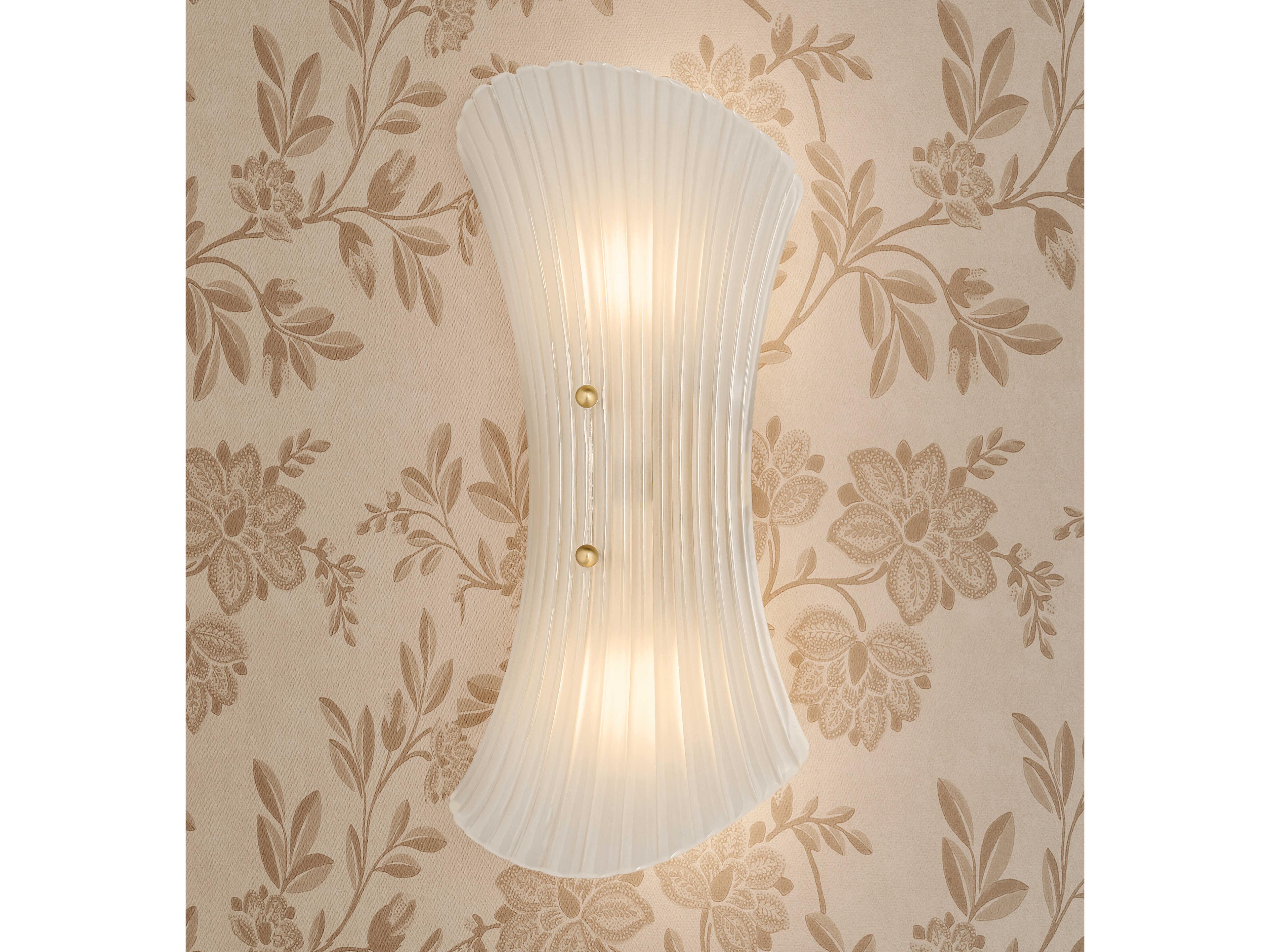Mitzi Esmae 2-Light Aged Brass Wall Sconce