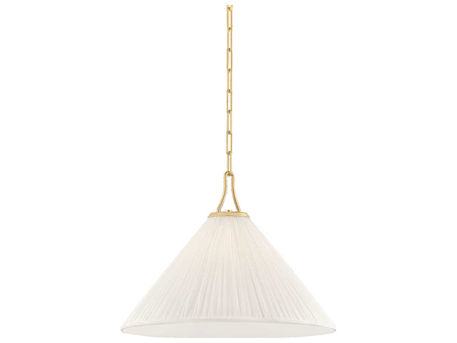 Mitzi Merida 1-Light Aged Brass Pendant