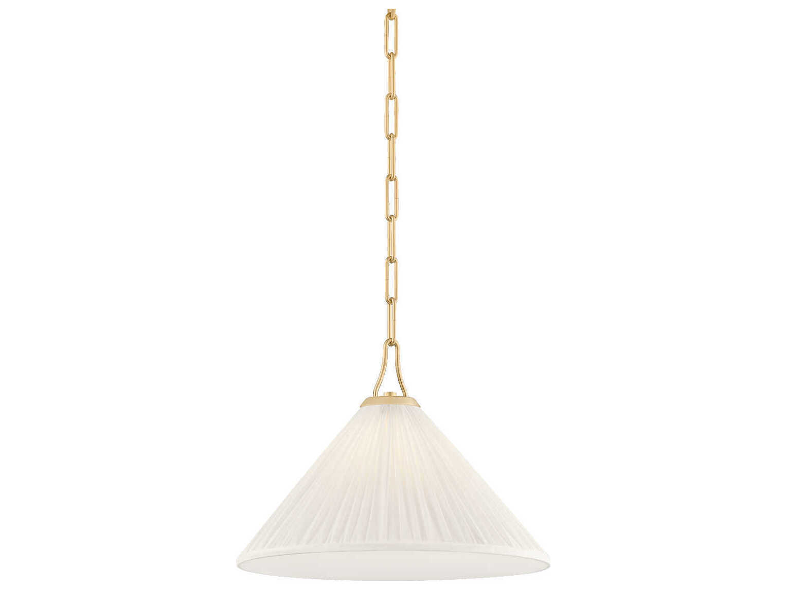 Mitzi Merida 1-Light Aged Brass Pendant