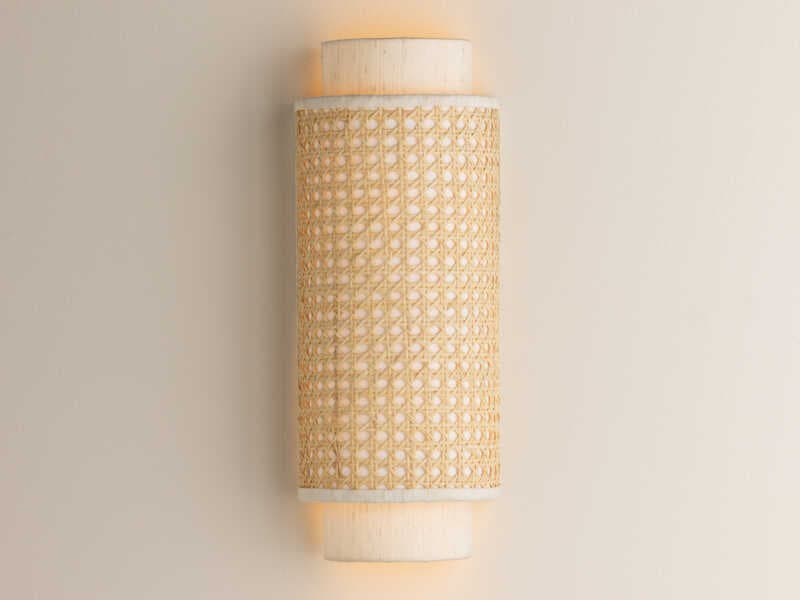 Mitzi Tina 2-Light Aged Brass Brown Wall Sconce