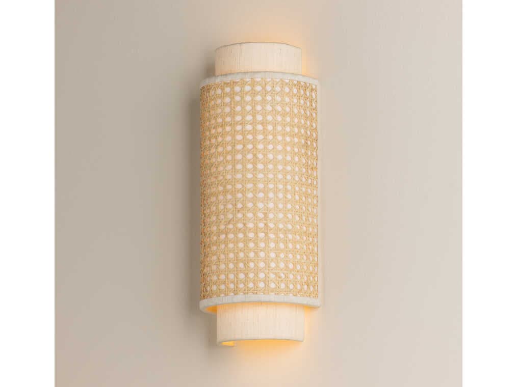 Mitzi Tina 2-Light Aged Brass Brown Wall Sconce