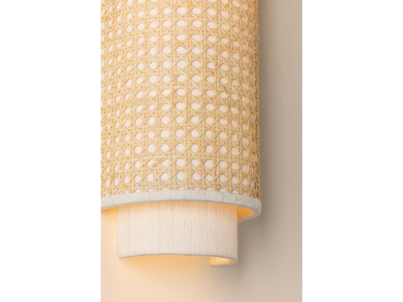 Mitzi Tina 2-Light Aged Brass Brown Wall Sconce