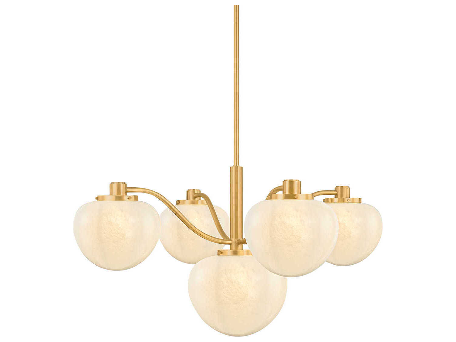 Mitzi Kristen 5-Light Aged Brass Chandelier
