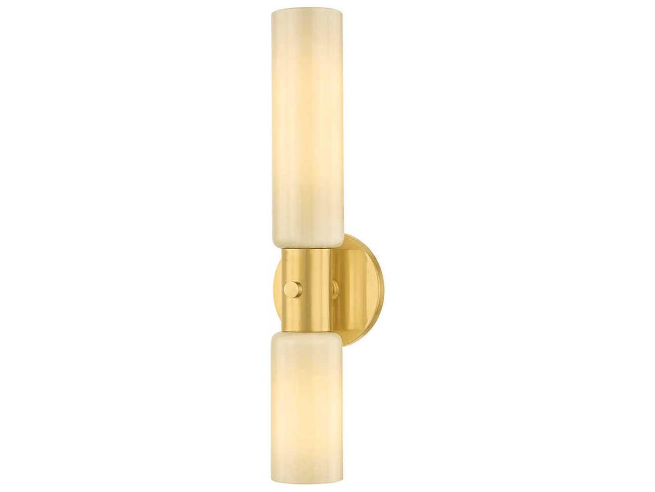 Mitzi Violetta 4-Light Aged Brass Vanity Light