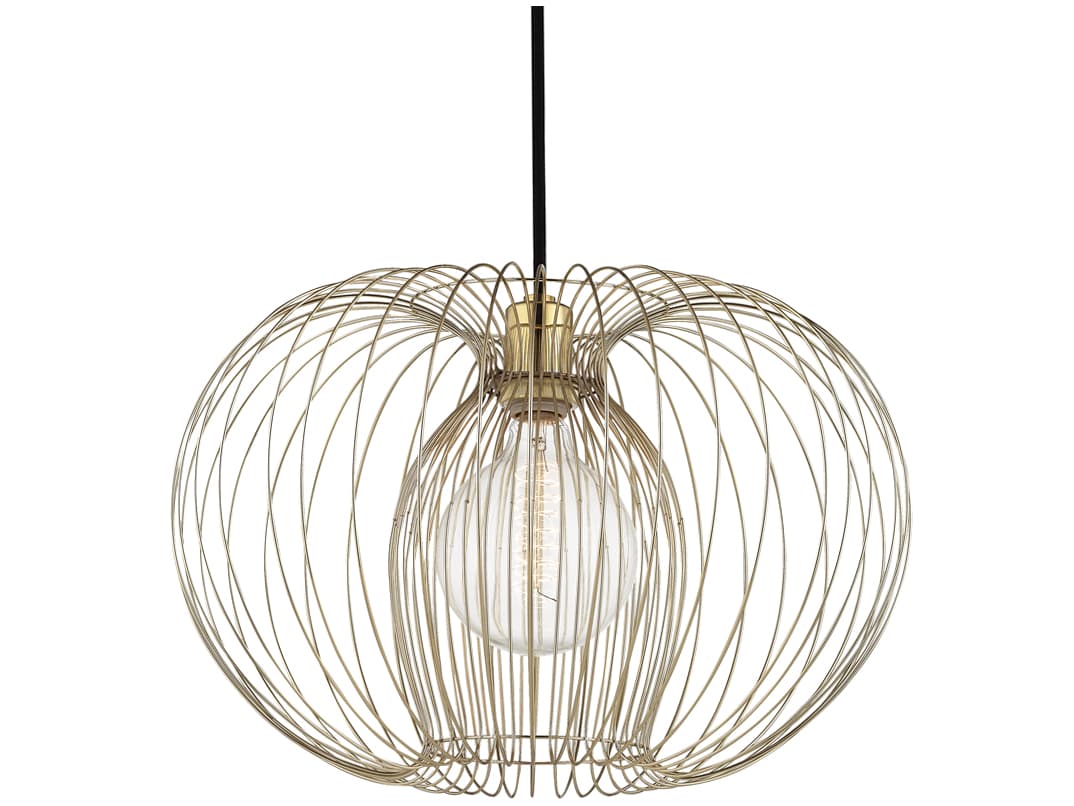 Mitzi Jasmine 1-Light Polished Brass Pendant