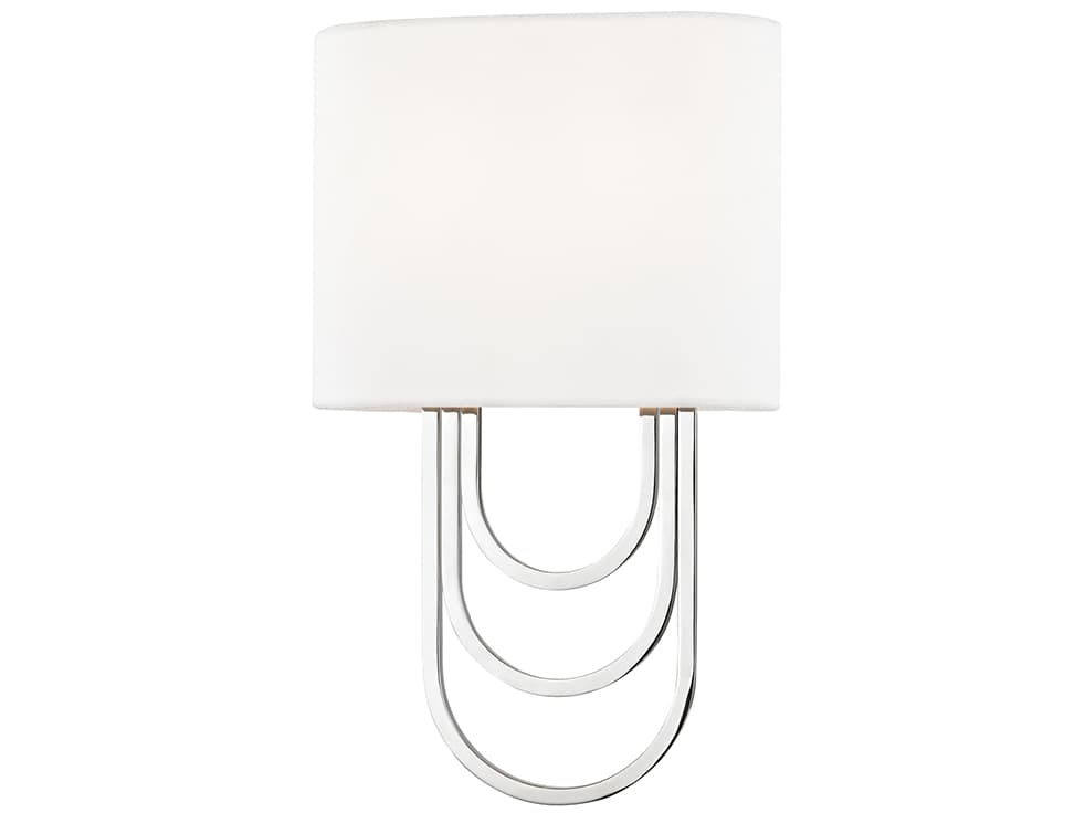 Mitzi Farah 2-Light Polished Nickel Wall Sconce