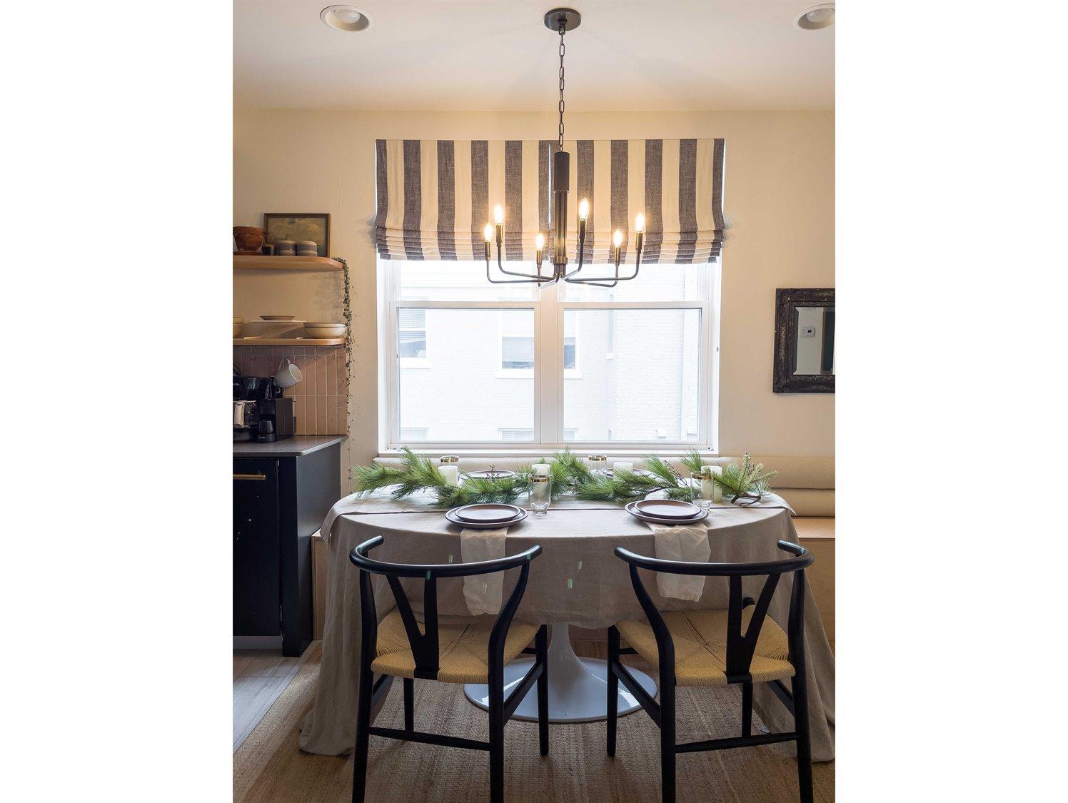 Mitzi Brigitte 6-Light Old Bronze Candelabra Chandelier