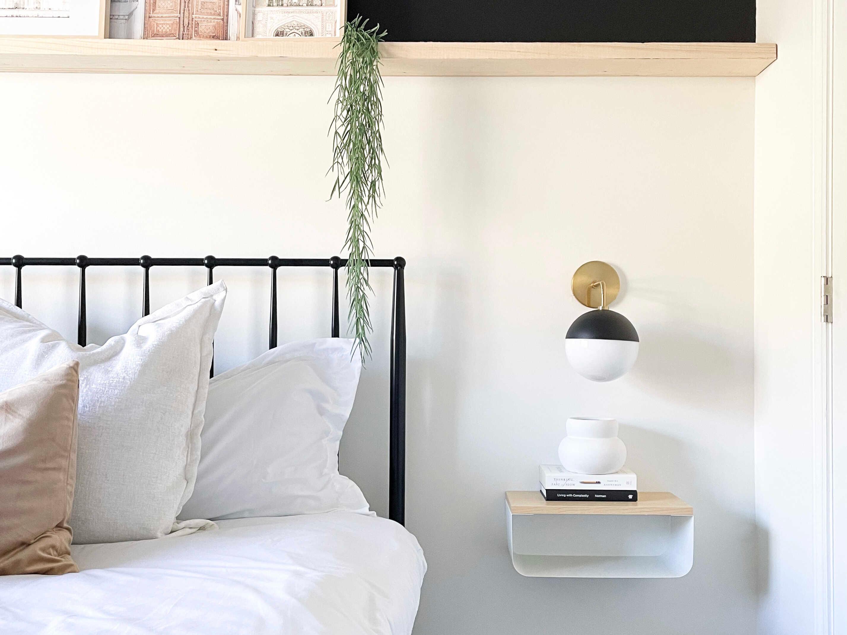 Mitzi Renee 1-Light Aged Brass Black Glass Wall Sconce