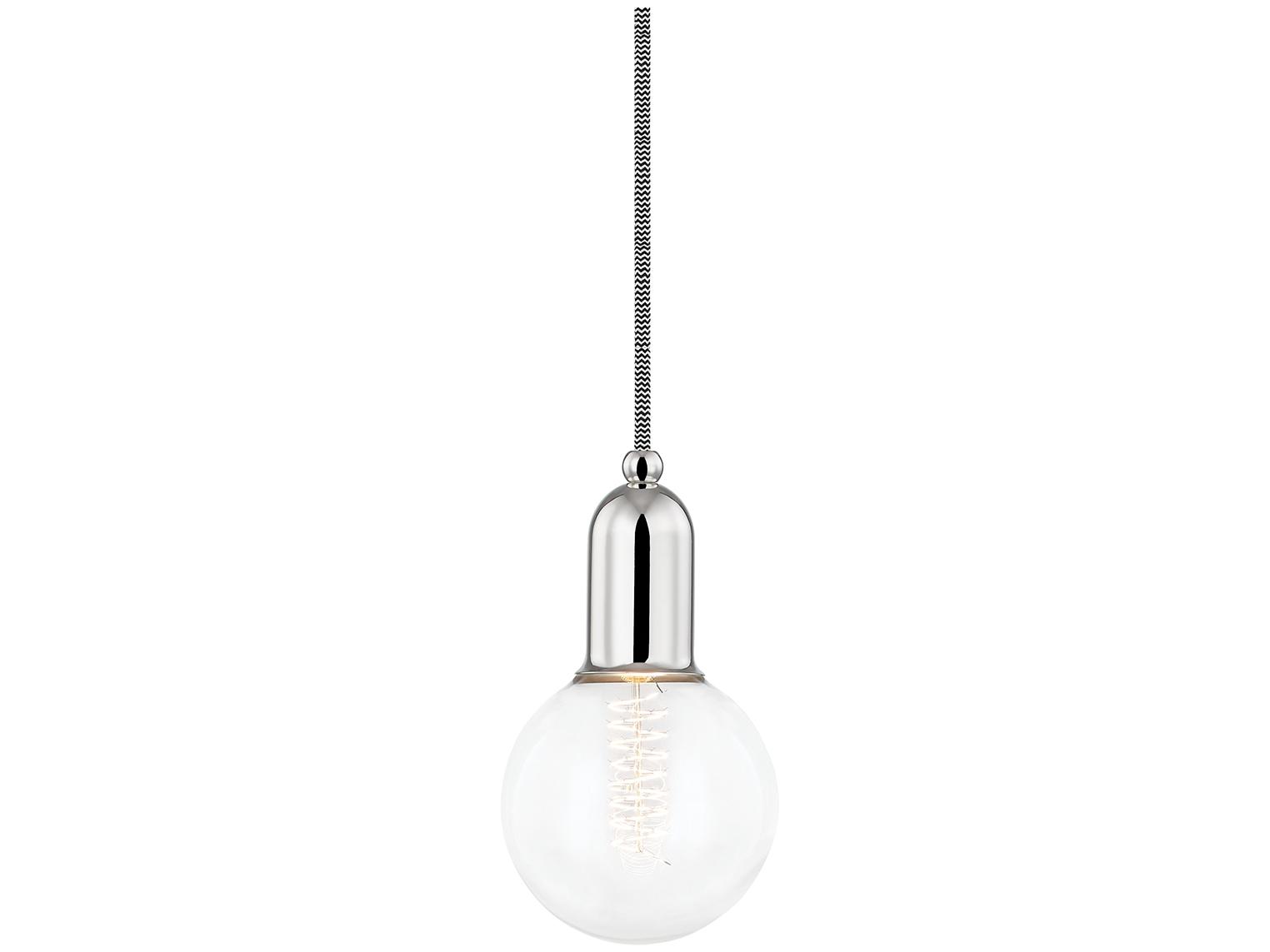Mitzi Bryce 1-Light Polished Nickel Mini Pendant