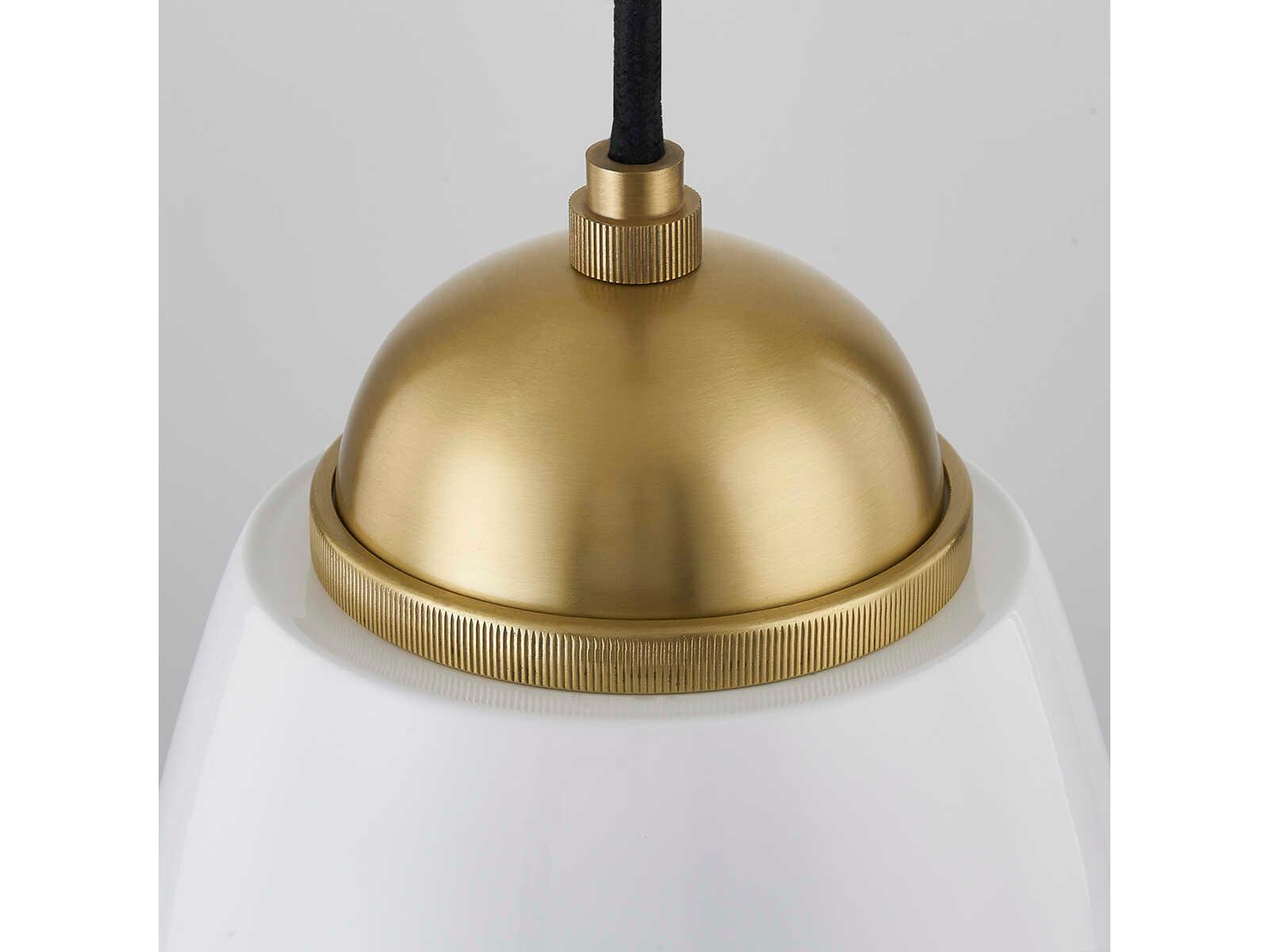 Mitzi Jamila 1-Light Aged Brass Bell Mini Pendant