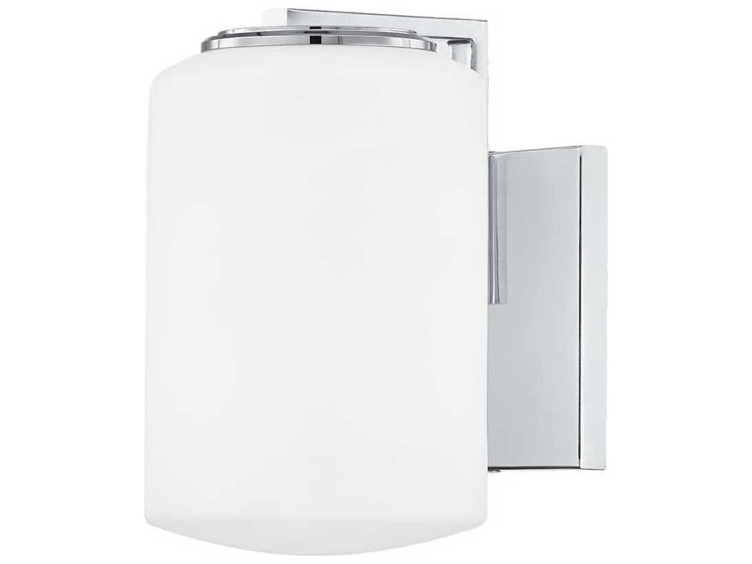 Mitzi Chantal 1-Light Polished Chrome Glass Wall Sconce
