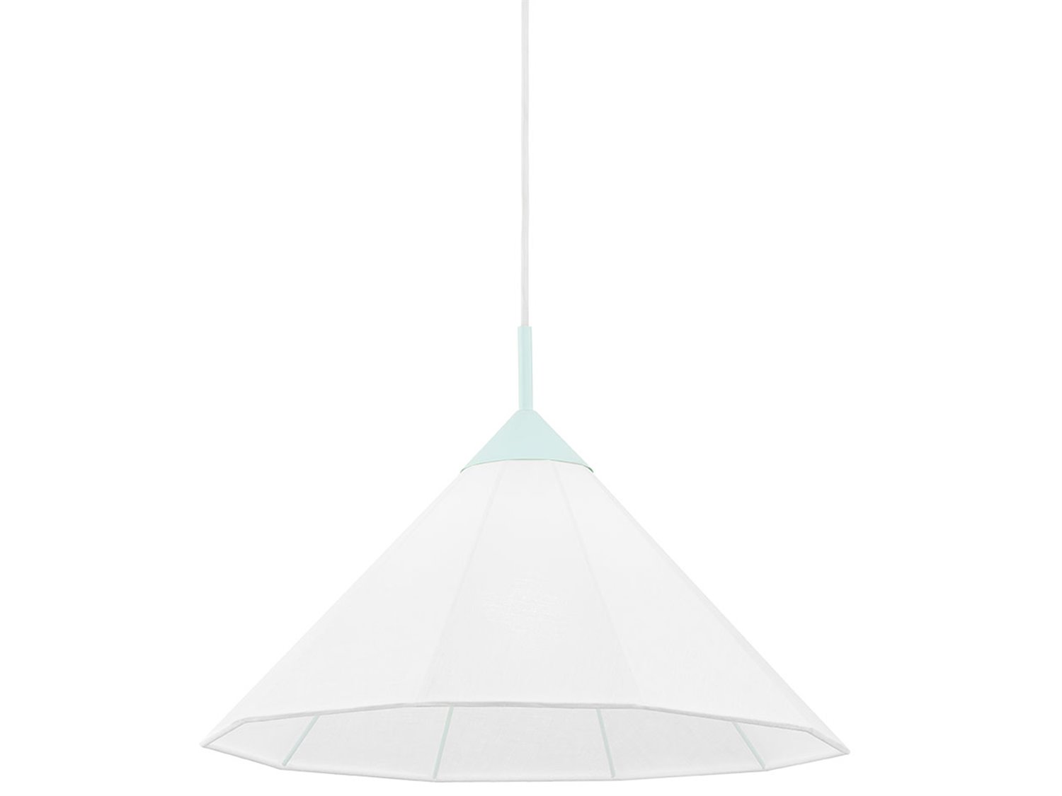 Mitzi Gloria 1-Light Robins Egg Blue White Pendant