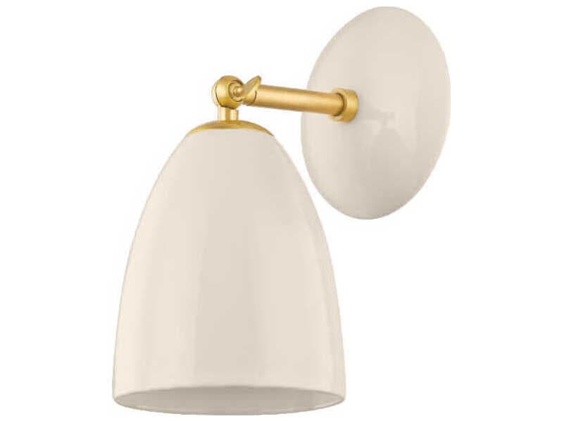 Mitzi Kirsten 1-Light Aged Brass Wall Sconce
