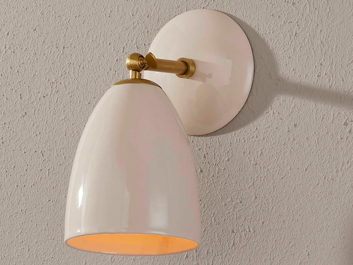 Mitzi Kirsten 1-Light Aged Brass Wall Sconce