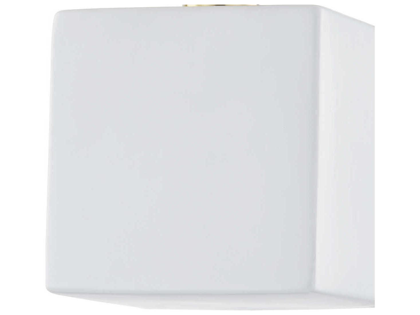 Mitzi Joey 1-Light Aged Brass White Wall Sconce