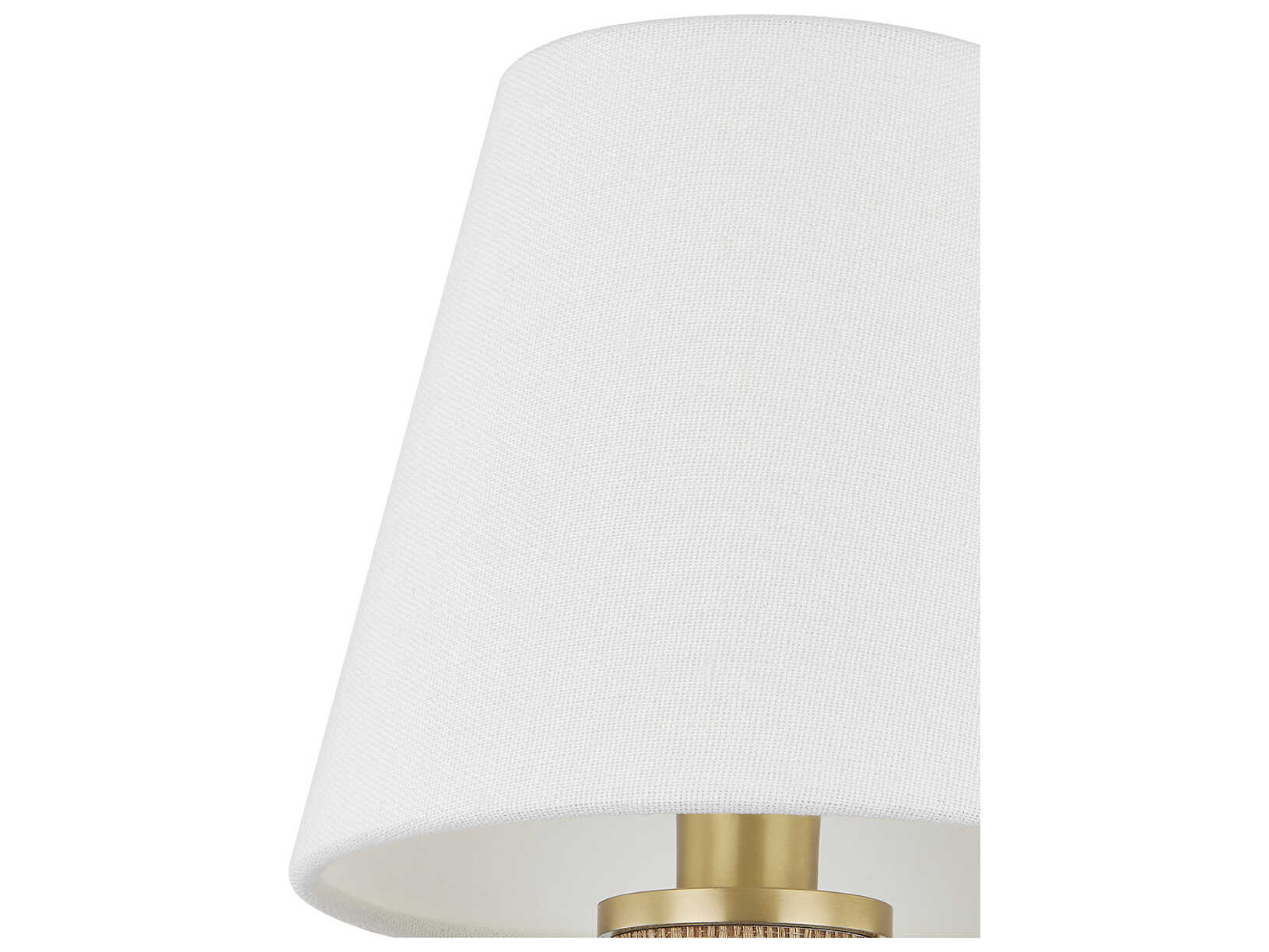 Mitzi Amabella 1-Light Aged Brass Wall Sconce
