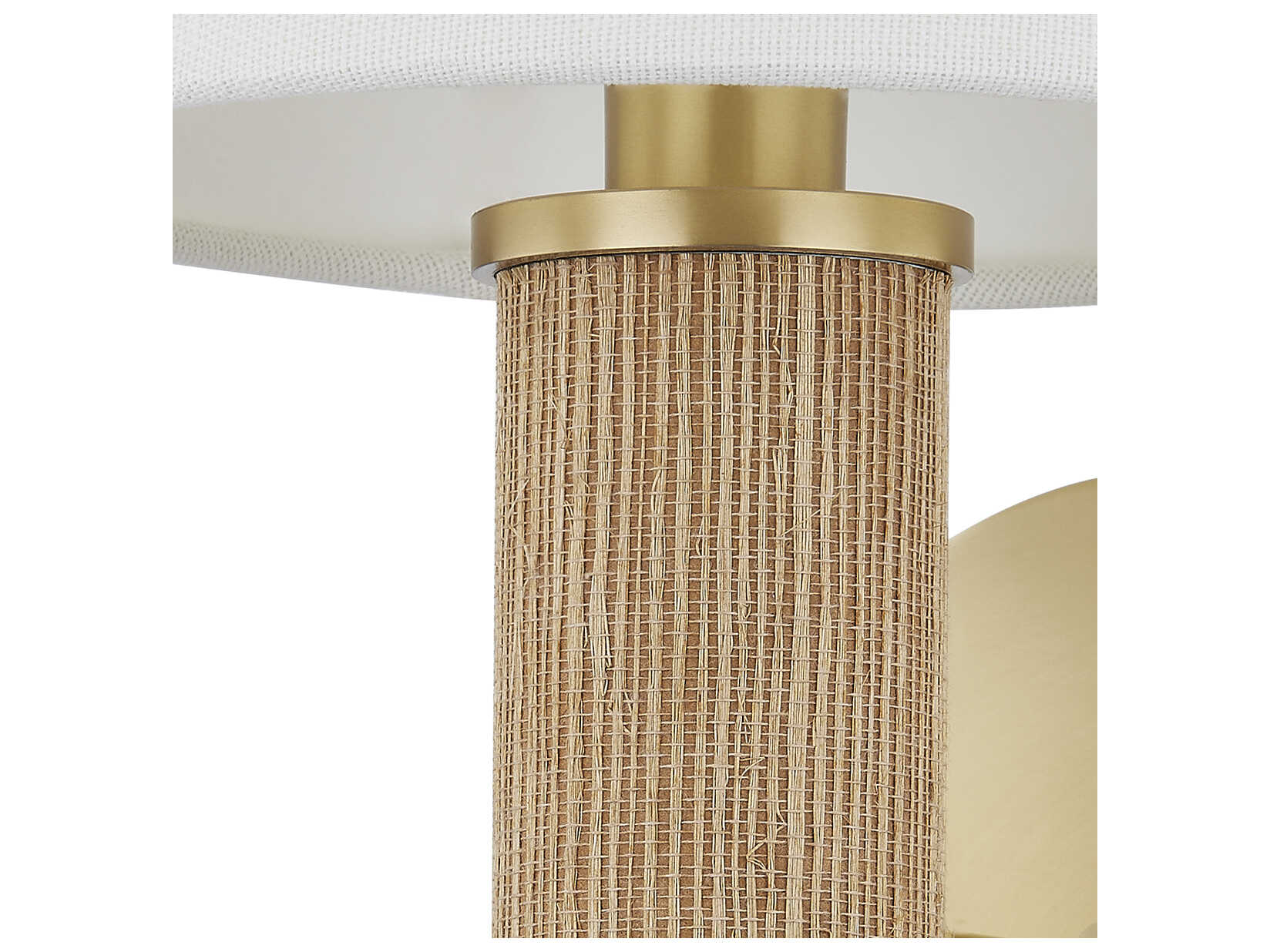Mitzi Amabella 1-Light Aged Brass Wall Sconce