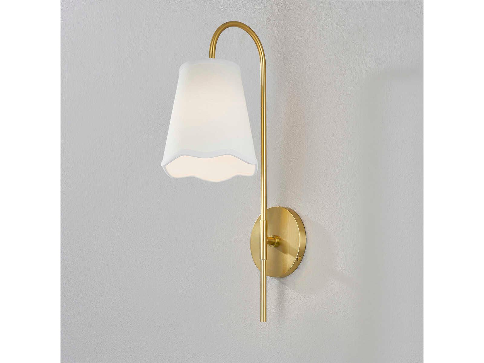 Mitzi Dorothy 1-Light Aged Brass Wall Sconce