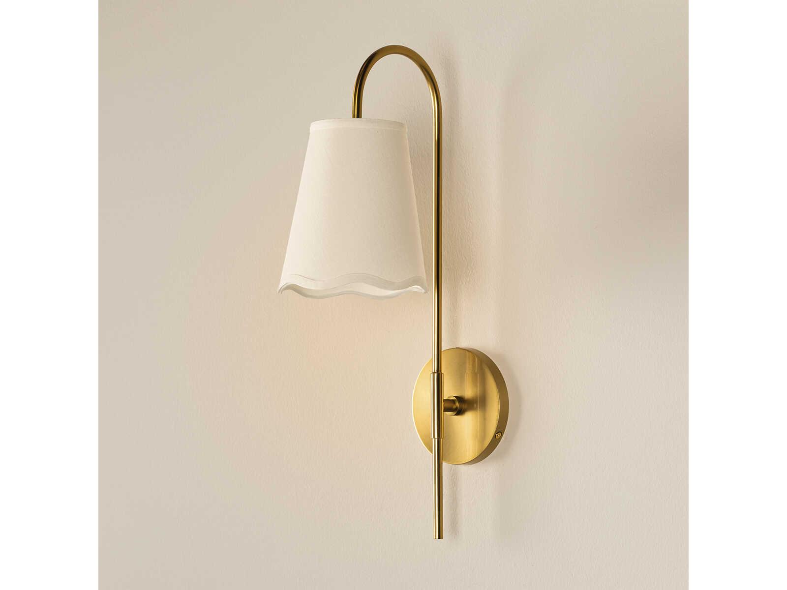 Mitzi Dorothy 1-Light Aged Brass Wall Sconce