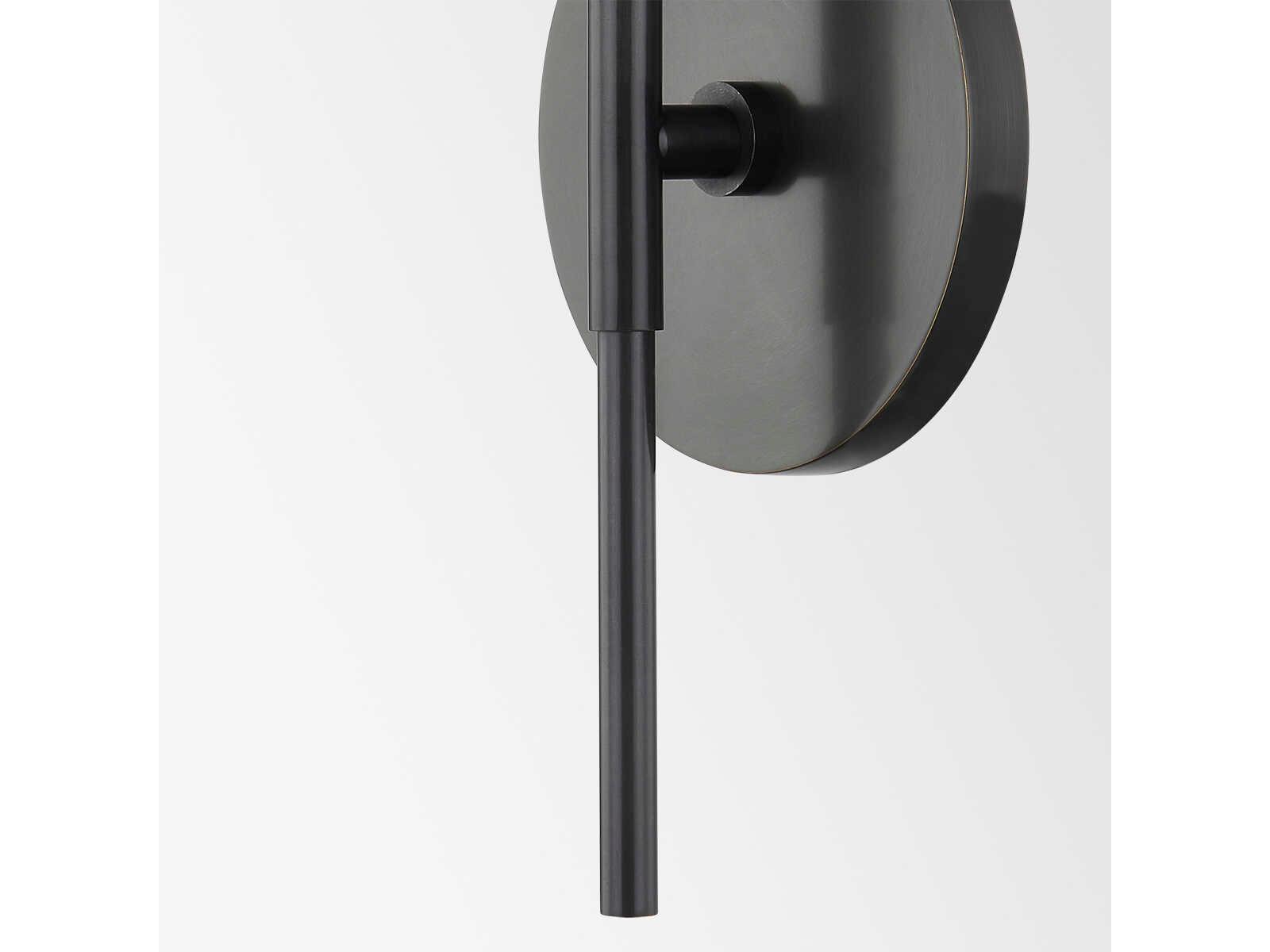 Mitzi Dorothy 1-Light Old Bronze Black Wall Sconce