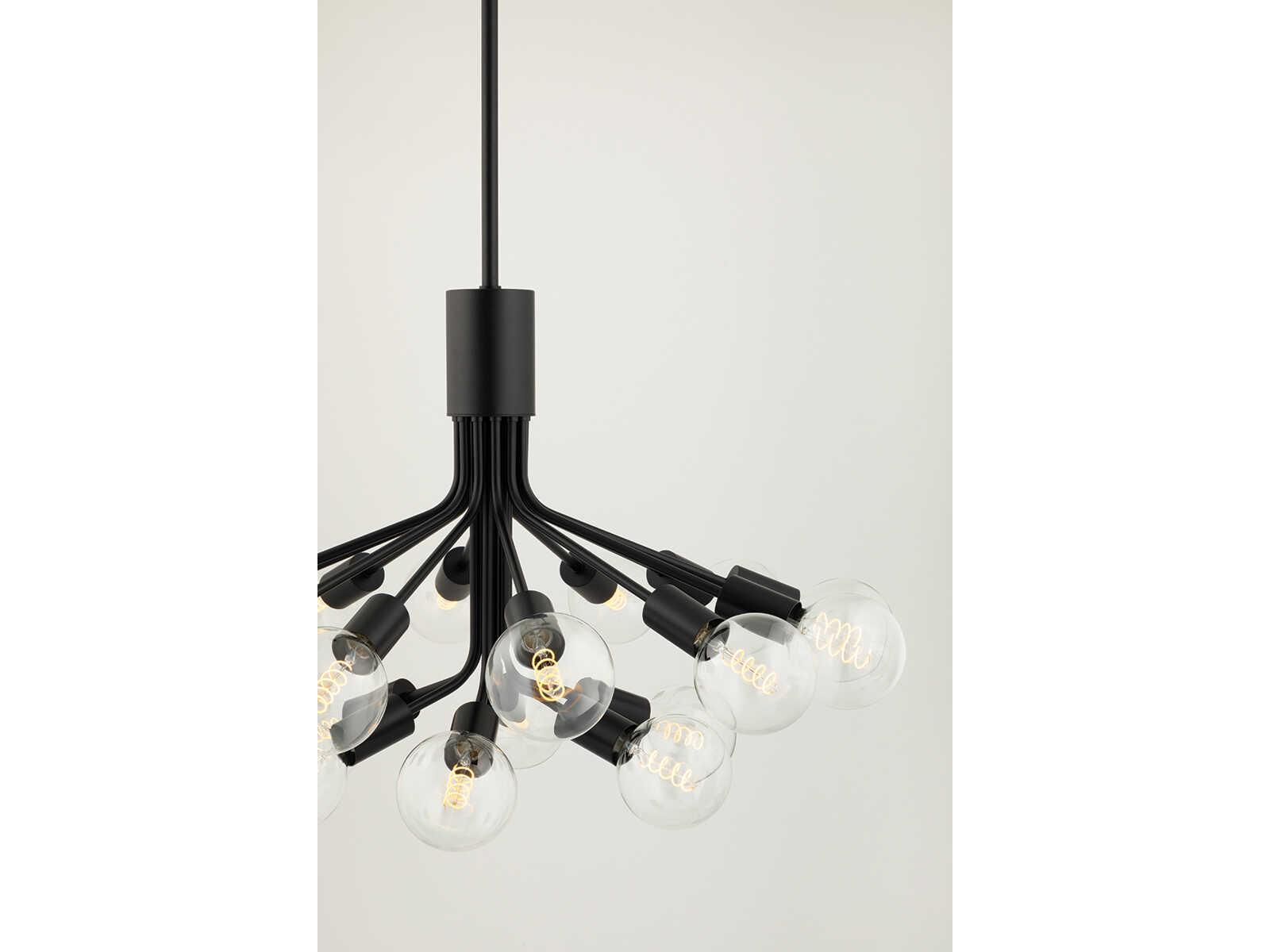 Mitzi Drea 18-Light Soft Black Chandelier
