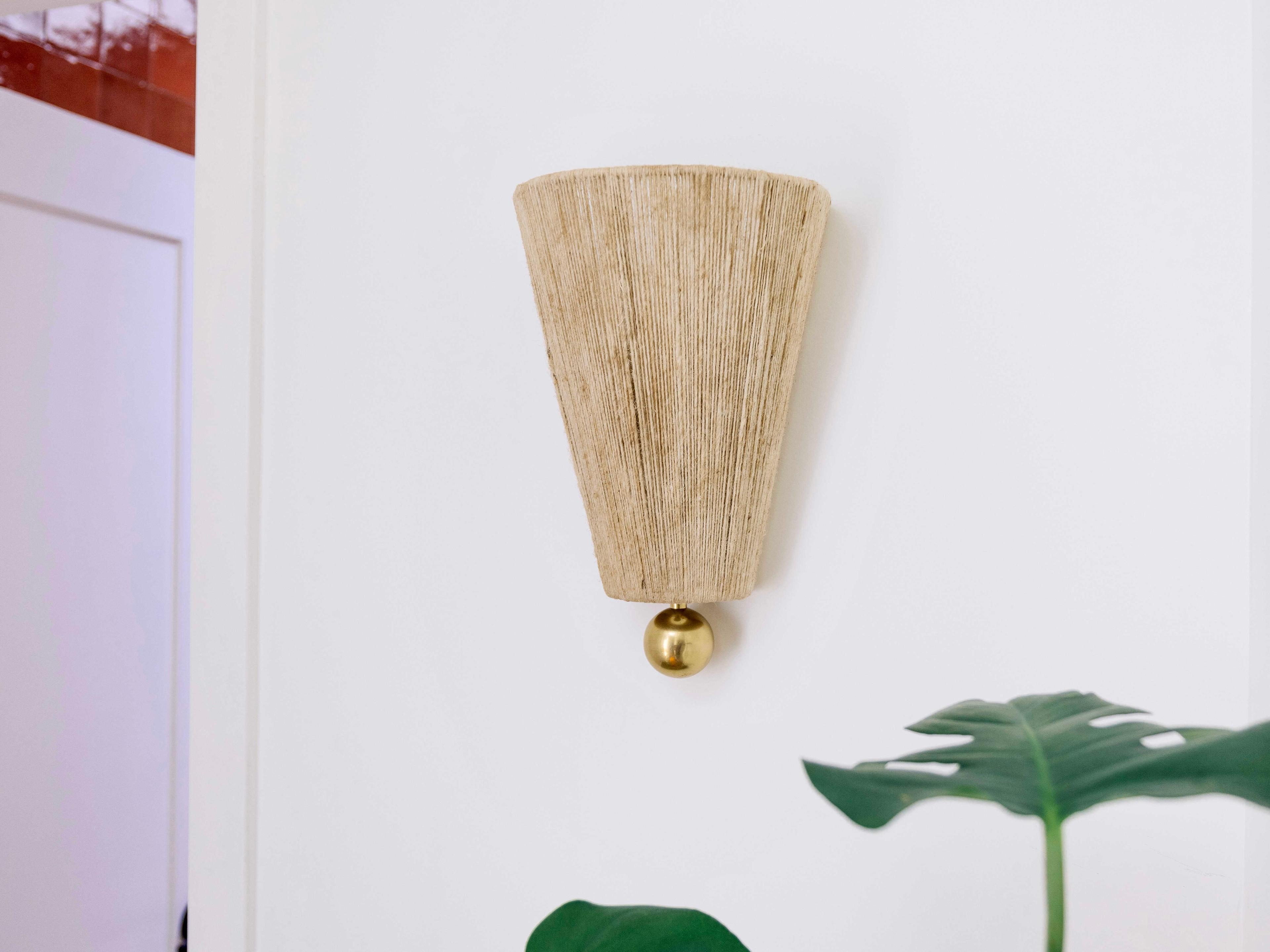 Mitzi Song 1-Light Aged Brass Wall Sconce