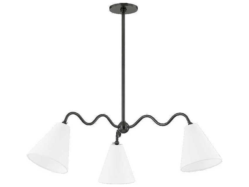 Mitzi Onda 3-Light Old Bronze Chandelier