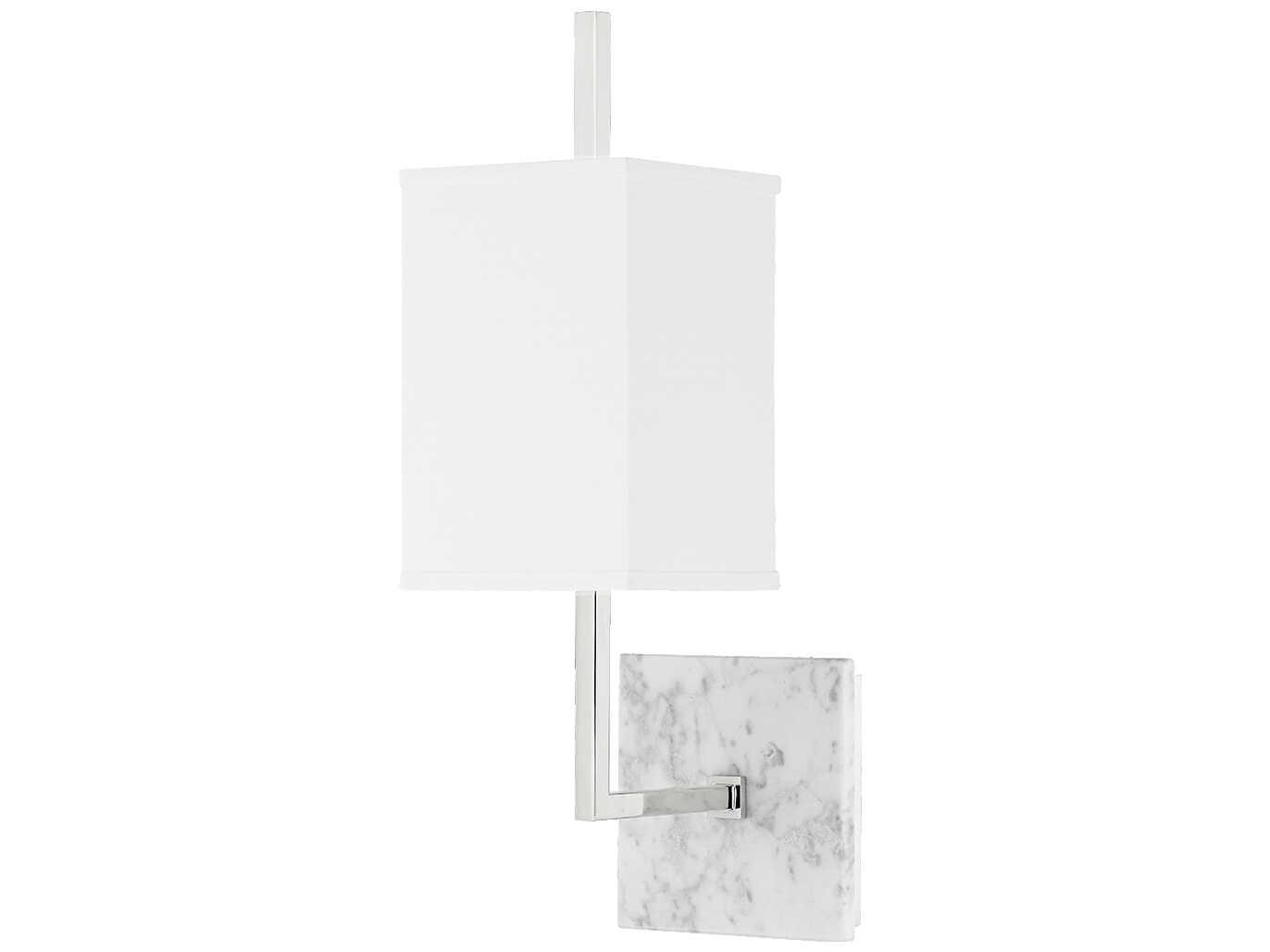 Mitzi Mikaela 1-Light Polished Nickel Wall Sconce