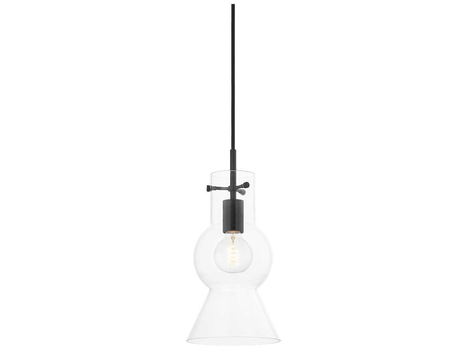 Mitzi Mirabel 1-Light Soft Black Mini Pendant